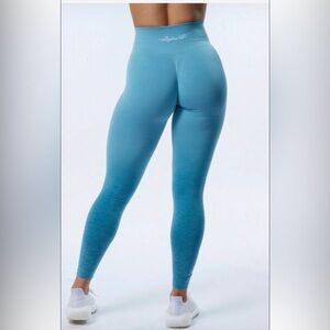Alphalete HCTS Ocean Amplify Ombré Leggings XS